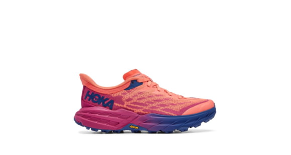 Hoka Speedgoat 5 Trailrunning Shoes - Womens, Festival Fuchsia / Camellia, 09B, 1123158-FFCM-09B