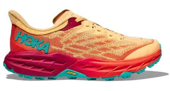 Hoka Speedgoat 5 Trailrunning Shoes - Womens, Impala/Flame, 7.5B, 1123158-IFLM-07.5B