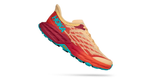 Hoka Speedgoat 5 Trailrunning Shoes - Womens, Impala/Flame, 9B, 1123158-IFLM-09B