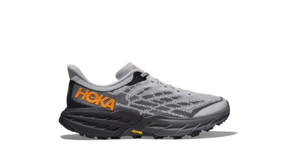 Hoka Speedgoat 5 Wide Trailrunning Shoes - Mens, Harbor Mist/Black, 15EE, 1123159-HMBC-15EE