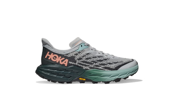 Hoka Speedgoat 5 Wide Trailrunning Shoes - Women's, Harbor Mist/Spruce, 09.5D, 1123160-HMSP-09.5D