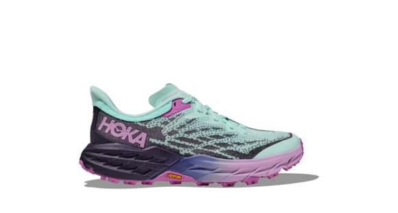 Hoka Speedgoat 5 Wide Trailrunning Shoes - Women's, Sunlit Ocean/Night Sky, 06D, 1123160-SONS-06D
