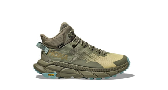 Hoka Trail Code GTX Shoes - Men's, Olive Haze/Celery Root, 07D, 1123165-OHCRT-07D