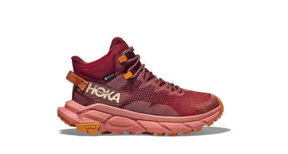 Hoka Trail Code GTX Shoes - Women's, Hot Sauce/Earthenware, 05.5B, 1123166-HSER-05.5B