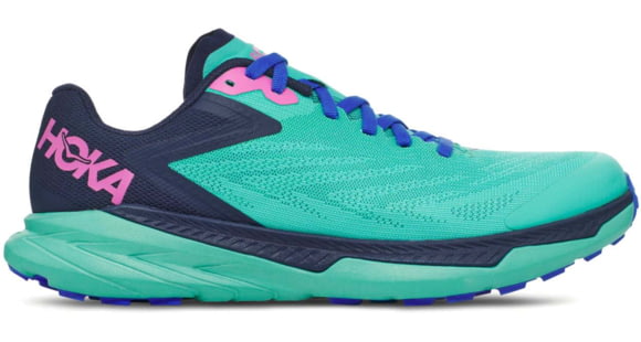 Hoka Zinal Trailrunning Shoes - Women's, Atlantis/Outer Space, 10, B, 1119400-AOSP-10B