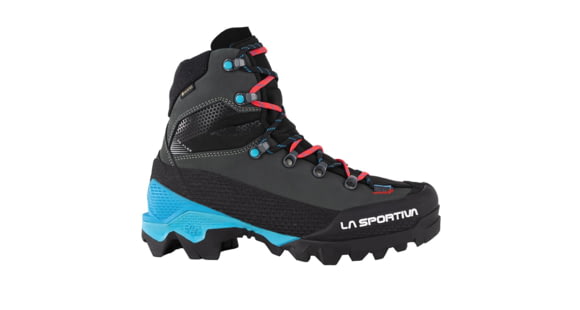 La Sportiva Aequilibrium LT GTX Mountaineering Boots - Women's, Black/Hibiscus, 37.5, 21Z-999402-37.5