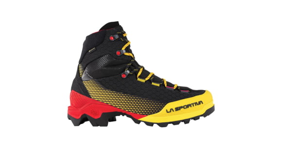 La Sportiva Aequilibrium ST GTX Mountaineering Boots - Men's, Black/Yellow, 45.5, 31A-999100-45.5