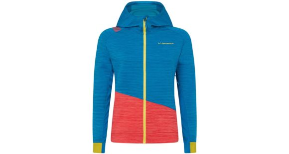 La Sportiva Aim Hoody - Women's, Neptune Hibiscus, Large, I87-619402-L
