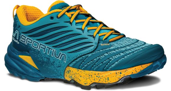 La Sportiva Akasha Trail Running Shoe - WoMen's, Fjord-Medium-39.5