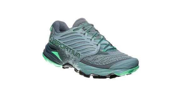 La Sportiva Akasha Trail Running Shoe - Women's, Stone Blue/Jade Green, 41, 26Z-904704-41