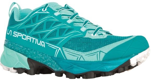 La Sportiva Akyra Trail Running Shoe - WoMen's, Emerald/Mint-Medium-8.5