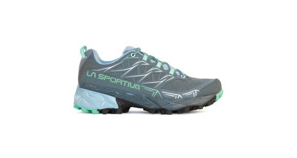 La Sportiva Akyra Trail Running Shoe - Women's, Slate/Jade Green, 42, 36E-903704-42