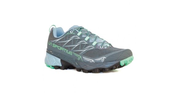 La Sportiva Akyra Trail Running Shoe - Women's, Slate/Jade Green, 43, 36E-903704-43