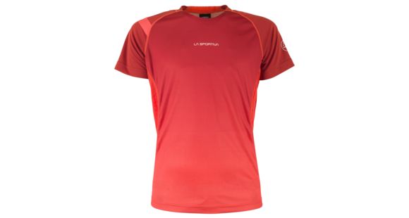 La Sportiva Apex T-Shirt - Men's, Brick/Flame-Medium