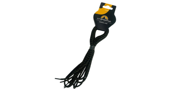 La Sportiva Approach Shoe Laces, BLACK/YELLOW, 147, 39Q-BY-147