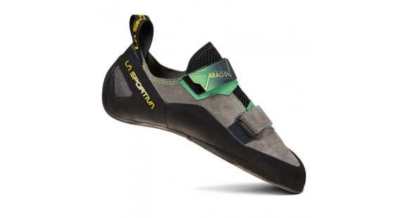 La Sportiva Aragon Climbing Shoes - Men's, Clay/Jasmine Green, 41.5, Medium, 30B-909717-41.5