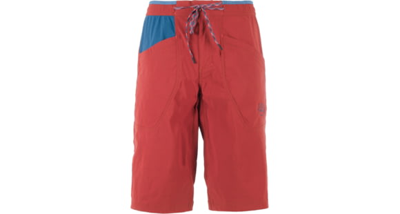 La Sportiva Belay Short - Men's, Brick/Lake, Medium