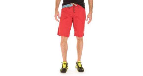 La Sportiva Bleauser Short - Men's, Cardinal Red/Stone Blue, Medium, H54-307904-M