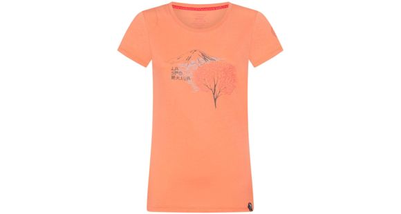La Sportiva Bloom T-Shirt - Women's, Flamingo, Small, O22-403403-S