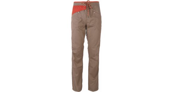 La Sportiva Bolt Pant - Men's-Taupe/Brick-Small