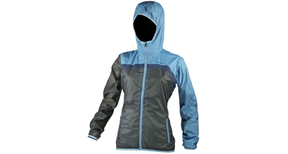 La Sportiva Breeze Jacket - Women's -Mid Grey/Malibu Blue-Medium