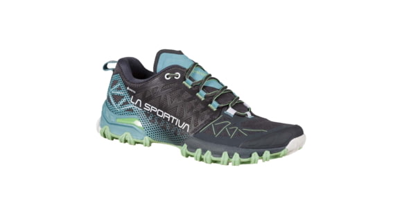 La Sportiva Bushido II GTX Running Shoes - Women's, Carbon/Mist, 38.5, 46Z-900912-38.5
