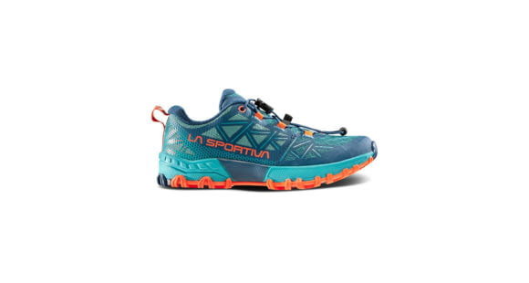 La Sportiva Bushido II Jr Shoes - Kid's, Lagoon/Storm Blue, 33, 56L-638639-33