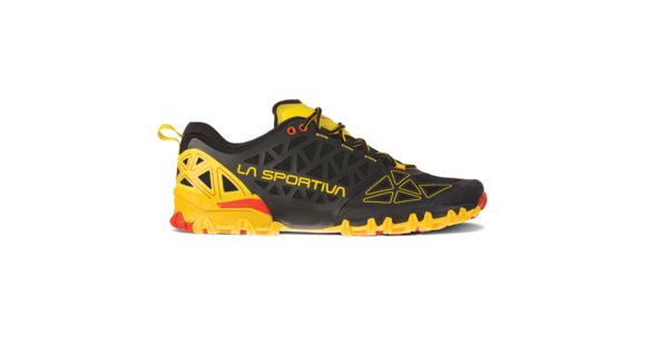 La Sportiva Bushido II Trailrunning Shoes - Men's, Black/Yellow, 47, 36S-999100-47