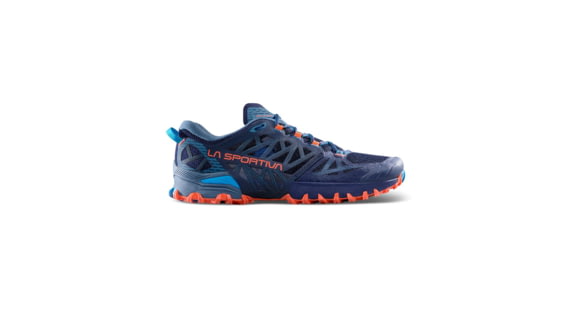 Open Box, Dealer Demo, La Sportiva Bushido III Road Running Shoes - Men's, Deep Sea/Cherry Tomato, 43.5, 56S-643322-43.5