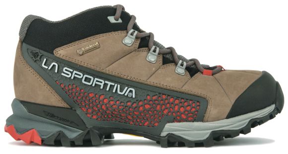 La Sportiva Catalyst Mid GTX Hiking Boot - WoMen's, Taupe/Berry-Medium-38