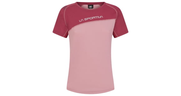 La Sportiva Catch T-Shirt - Women's, Blush/Red Plum, Small, K85-405502-S