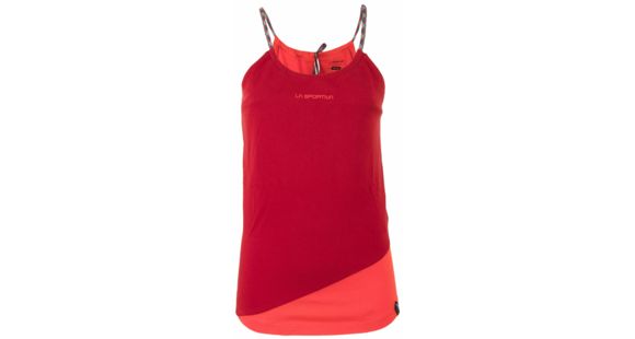 La Sportiva Class Tank - Women's-Coral/Berry-Large