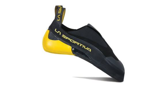 La Sportiva Cobra 4.99 Climbing Shoes - Men's, Black/Yellow, 43.5, Medium, 20Y-999100-43.5