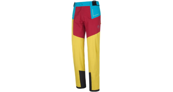 La Sportiva Crizzle Evo Shell Pant - Men's, Moss/Sangria, Medium, L76-723320-M