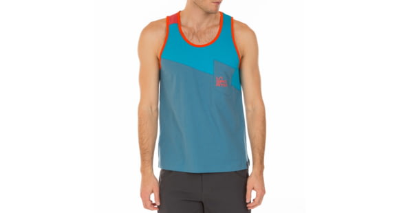 La Sportiva Dude Tank - Men's, Lake/Tropic Blue, Medium, H42-607614-M