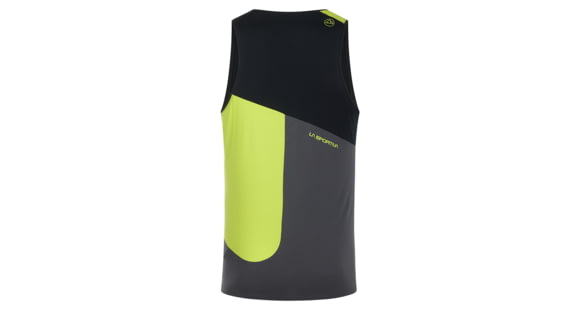 La Sportiva Dude Tank - Men's, Carbon/Lime Punch, Small, N43-900729-S