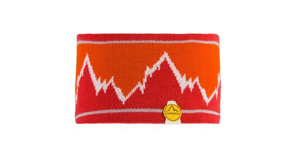 La Sportiva Elysium Headband, Pumpkin/Garnet, Small, X71-204308-S