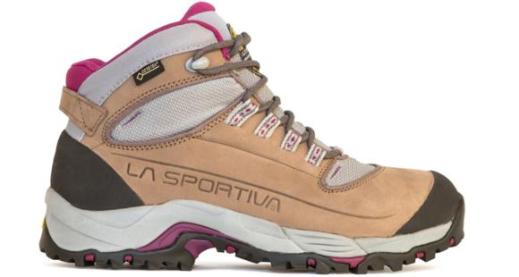 La Sportiva FC 4.1 GTX Lightweight Hiking Boots - Women's, Taupe/Plum, 42.5, 24A-801501-42.5