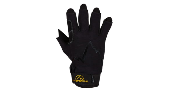La Sportiva Ferrata Gloves, Black, Small, Y57-999999-S
