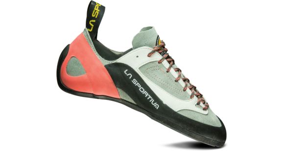 La Sportiva Finale Climbing Shoes - Women's, Grey/Coral, 39.5, 10W-GC-39.5