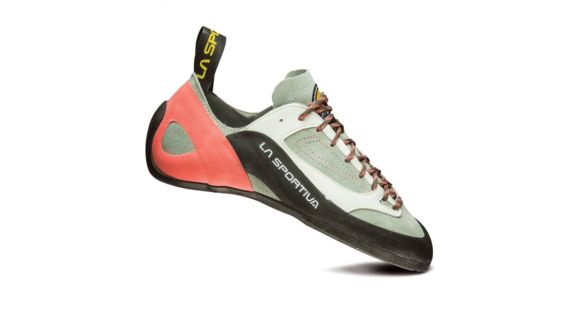 La Sportiva Finale Climbing Shoes - Women's, Grey/Coral, 33.5, 10W-GC-33.5