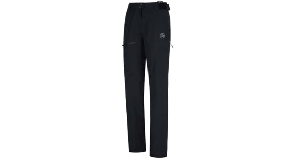 La Sportiva Firestar Evo Shell Pant - Women's, Black/White, Large, M25-999000-L