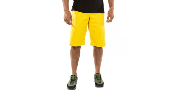 La Sportiva Flatanger Short - Men's, Yellow/Black, Medium, H94-100999-M