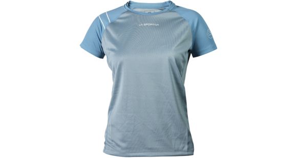 La Sportiva Flight T-Shirt - Women's-Ice Blue/Malibu Blue-Small