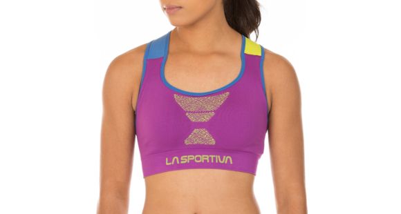 La Sportiva Focus Top - Women's, Purple/Apple Green, Extra Small, I84-500705-XS