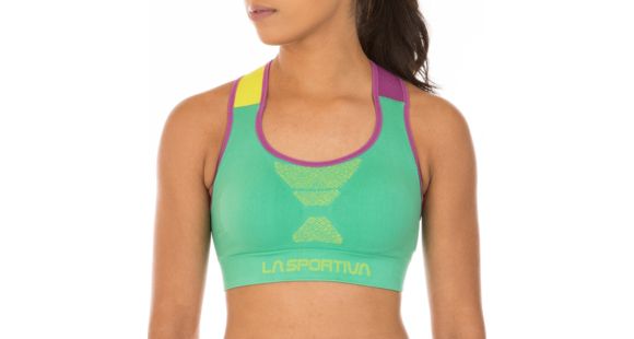 La Sportiva Focus Top - Women's, Jade Green/Purple, Extra Small, I84-704500-XS