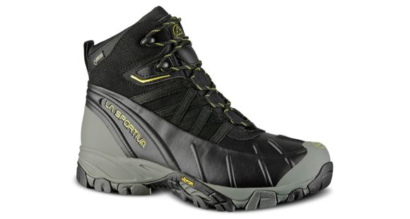 La Sportiva Frost GTX Hiking Boot - Men's-Black/Yellow-Medium-41