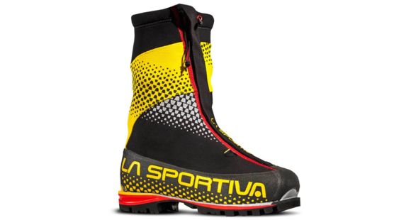 La Sportiva G2 SM Mountaineering Boot - Men's, Black/Yellow, 47, 11Q-BY-47