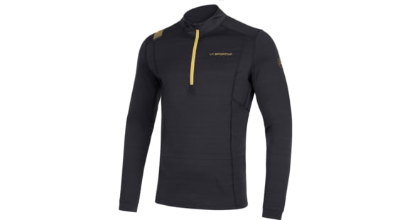 La Sportiva Galaxia Long Sleeve - Men's, Black/Moss, Medium, L65-999723-M