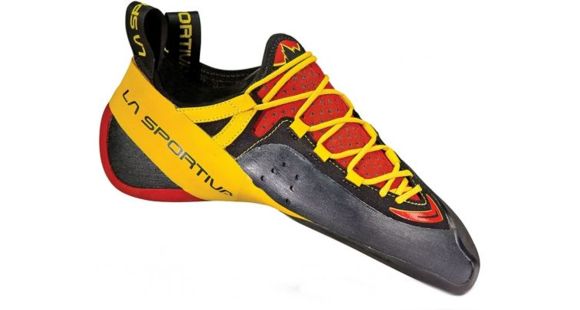 La Sportiva Genius Climbing Shoes - Men's, Red, 42.5, Medium, 10R-RE-42.5